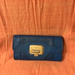 Cole Haan Cobalt Blue Wallet/Clutch